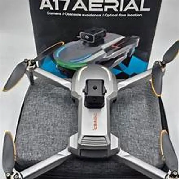 A17_Aerial_Drone_With_Hd_Dual_Camera,_360°_Obstacle_Avoidance,_Optical_Flow_Positioning,_Foldable_Rc_Quadcopter,_Altitude_Hold,_Wifi_Fpv,_One-key_Takeoff_&_Landing_for_Kids_&_Adults