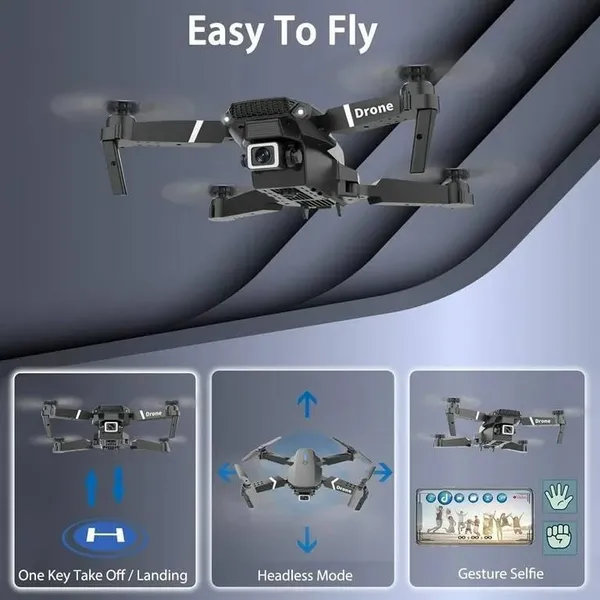 E88_Foldable_Wifi_Fpv_Drone_|_Hd_Dual_Camera_|_Easy_To_Fly_Rc_Drone