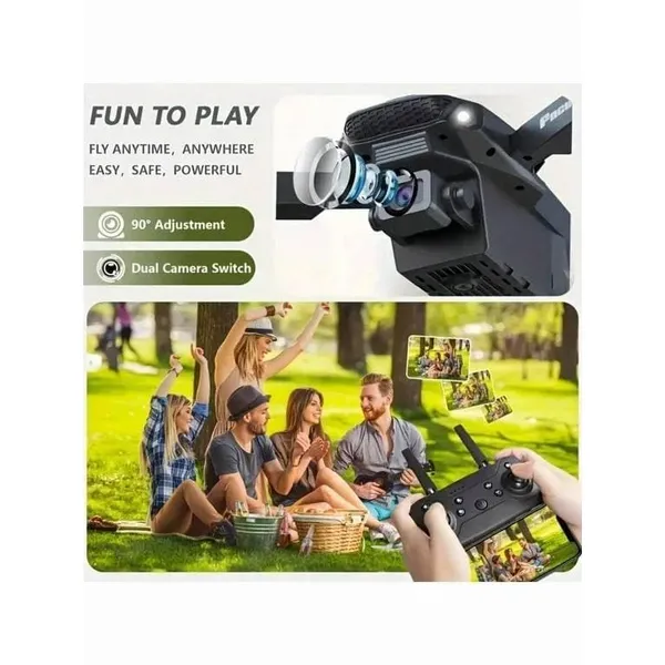 E88_Foldable_Wifi_Fpv_Drone_|_Hd_Dual_Camera_|_Easy_To_Fly_Rc_Drone
