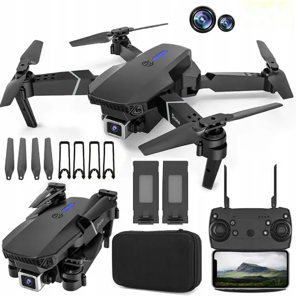 E88_Mini_Drone_With_Dual_Battery_|_Hd_Dual_Camera_|_Foldable_Quadcopter_For_Beginners