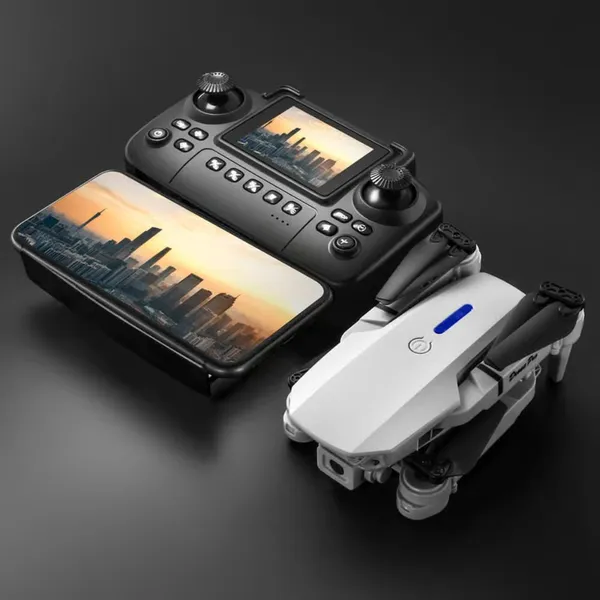 E88_Foldable_Wifi_Drone_With_Screen_Remote_|_Hd_Camera_|_Easy_To_Fly_Rc_Drone