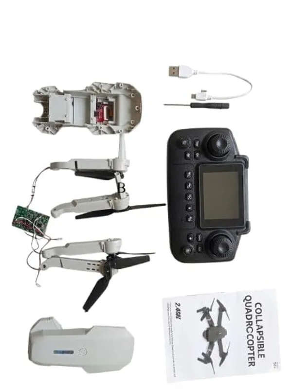 Diy_Mini_Nano_Drone_Assembly_Kit_(E88_Screen_Edition)|_Educational_Drone_Building_Set_|_Easy_To_Build