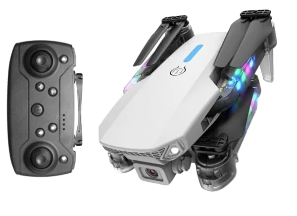 E88_Mini_Light_Drone_With_Double_Battery_|_Hd_Dual_Camera_|_Foldable_Quadcopter_For_Beginners