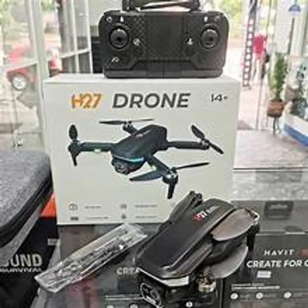 H27_4k_Hd_Drone_With_Dual_Camera,_360°_Obstacle_Avoidance,_Brushless_Motor,_Optical_Flow_Stability,_Dual_Battery,_Foldable_Rc_Quadcopter_for_Kids_&_Adults