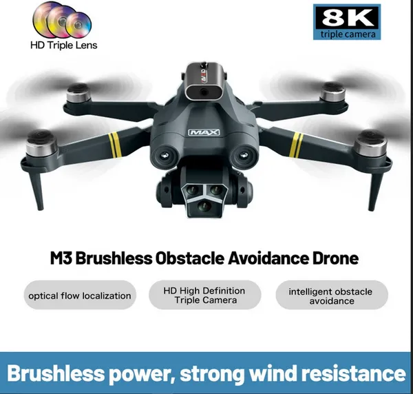 M3_Max_Drone_With_Dual_Hd_Camera,_Dual_Battery,_Optical_Flow_Positioning,_Obstacle_Avoidance,_Foldable_Rc_Quadcopter_for_Kids,_Beginners_&_Hobbyists