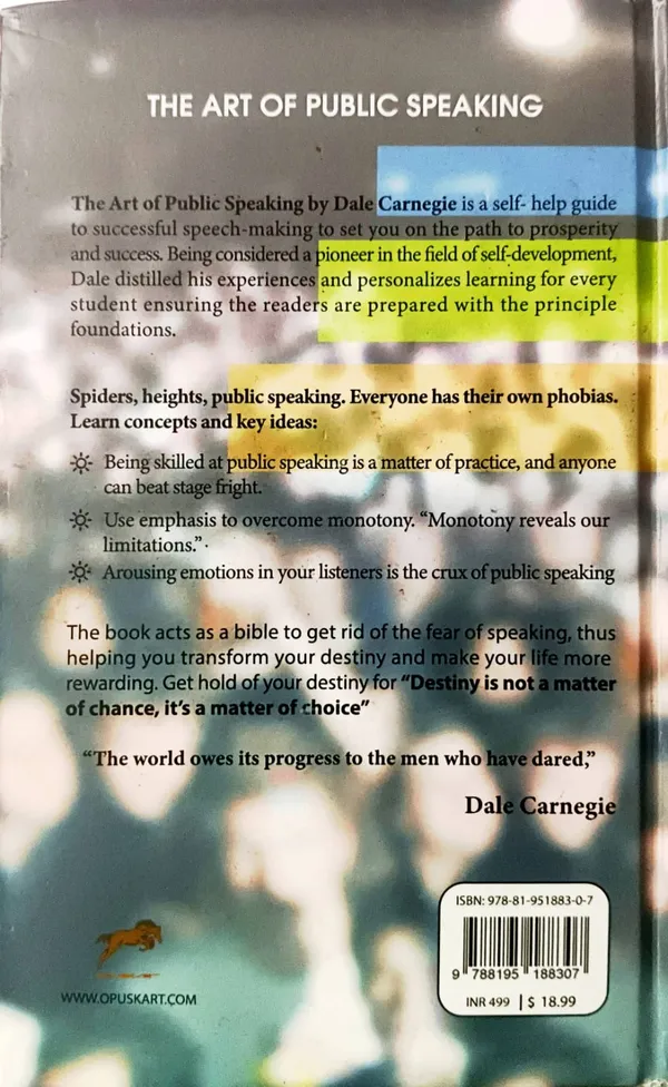 The_Art_Of_Public_Speaking(Hardcover)