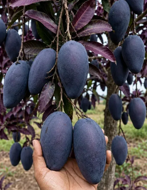 Kastur_Black_Mango_Grafted_Fruit_Bearing_Live_Plant