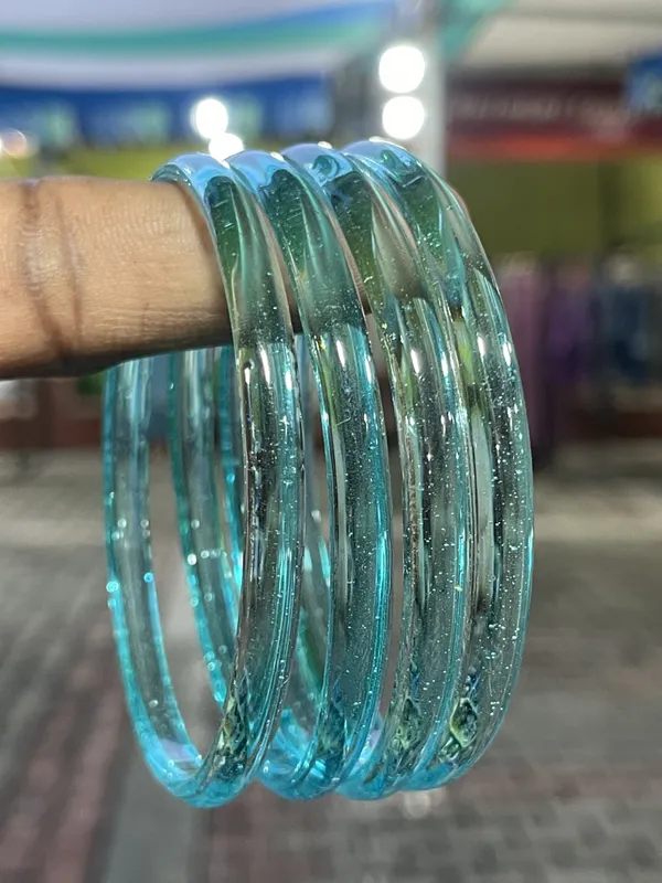 Blue_Glass_Glitter_Bangles_for_Women