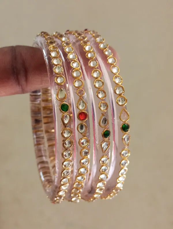 Pink_Stone_Studded_Bangles_for_Women