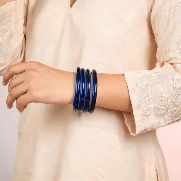 Blue_Glossy_Bangle_Set_For_Women_Pack_Of_4