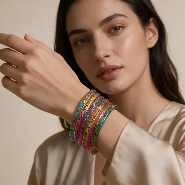 Multicolour_Floral_Pattern_Bangles_For_Women_Pack_Of_6
