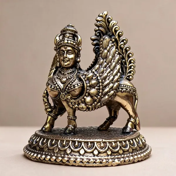 Metal_Traditional_Kamdhenu_Cow_Idol