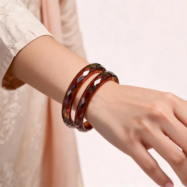 Brown_Faceted_Glass_Bangles_For_Women_Pack_Of_2