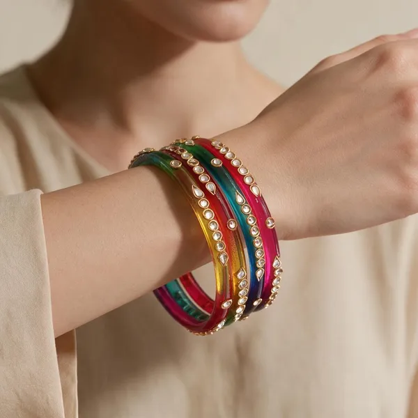 Multicolor_Embellished_Bangle_Set_For_Women_Pack_Of_4
