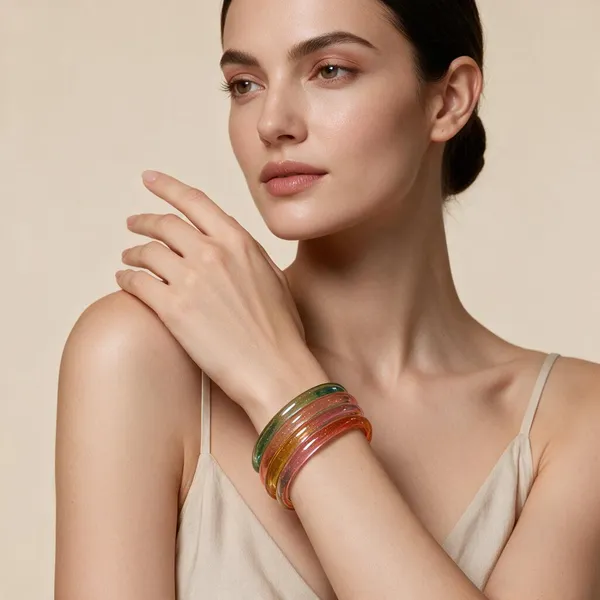 Multicolor_Glitter_Bangle_Set_For_Women_Pack_Of_4