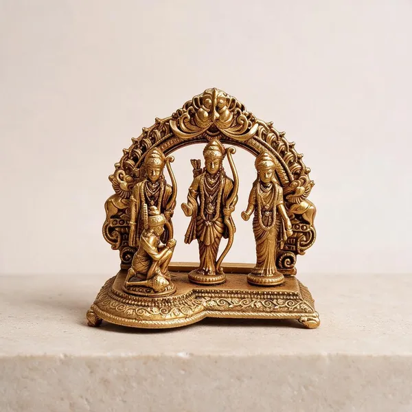 Gold_Tone_Ram_Darbar_Decorative_Idol