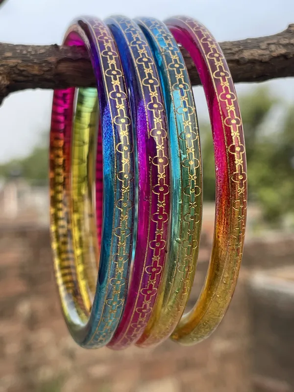 Multicolor_Patterned_Bangles_For_Women_Pack_Of_4