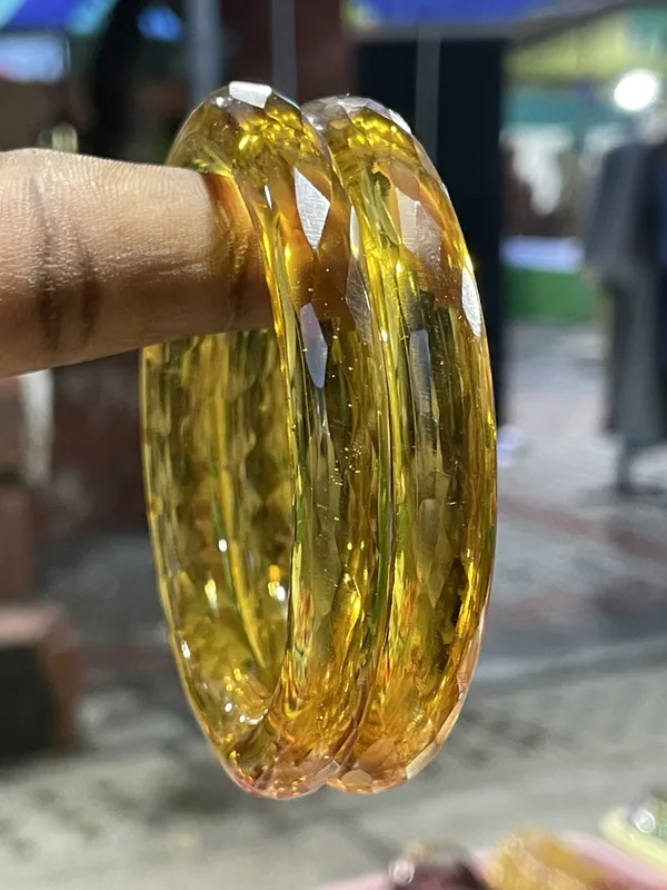 Yellow_Textured_Bangle_Set_for_Women