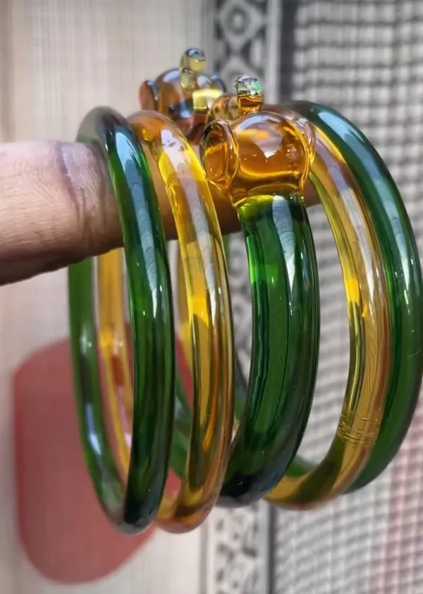 Green_Yellow_Glass_Bangles_Set_for_Women
