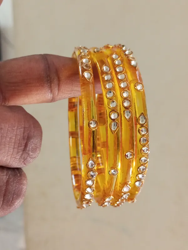 Yellow_Stone_Studded_Bangle_Set_for_Women