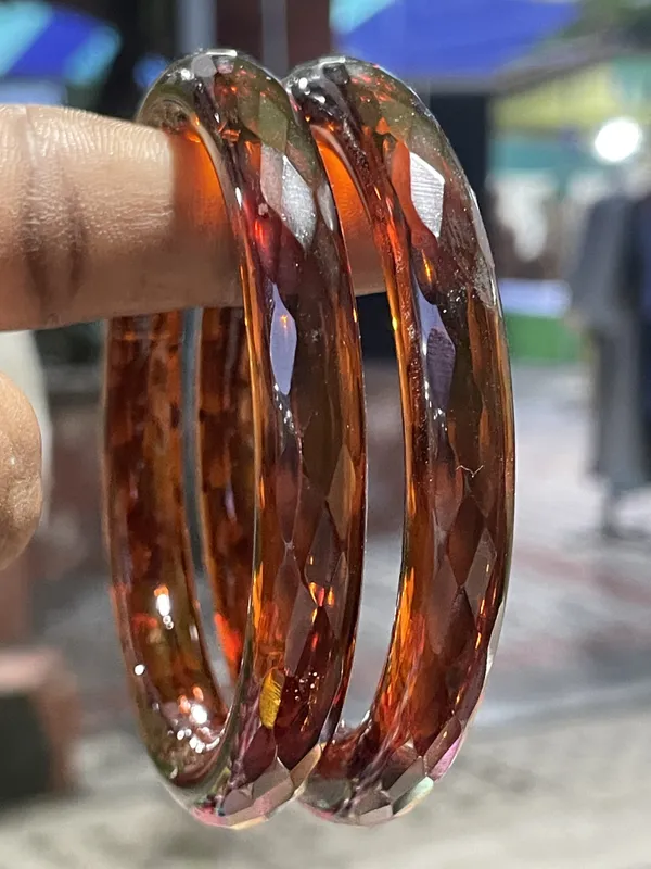 Brown_Faceted_Glass_Bangles_for_Women