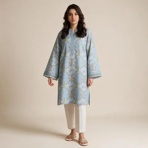 Blue_Lawn_Shirt_For_Women