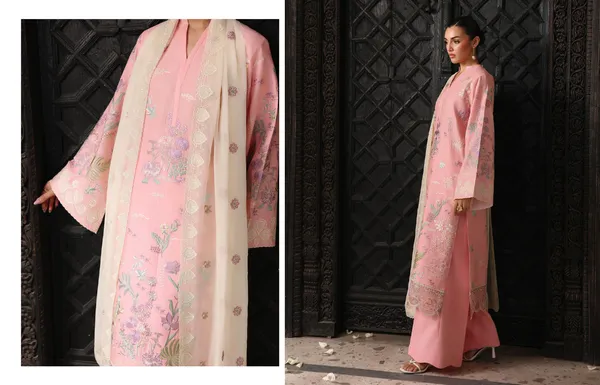 Pink_Lawn_Suit_Set_For_Women