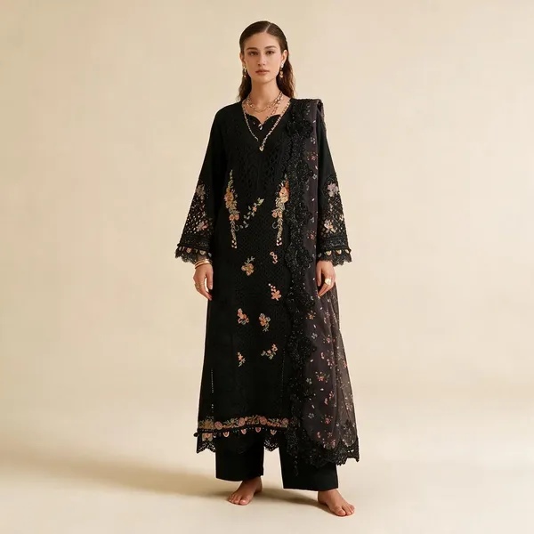 Black_Lawn_Suit_Set_For_Women