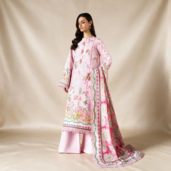 Pink_Lawn_Suit_Set_For_Women