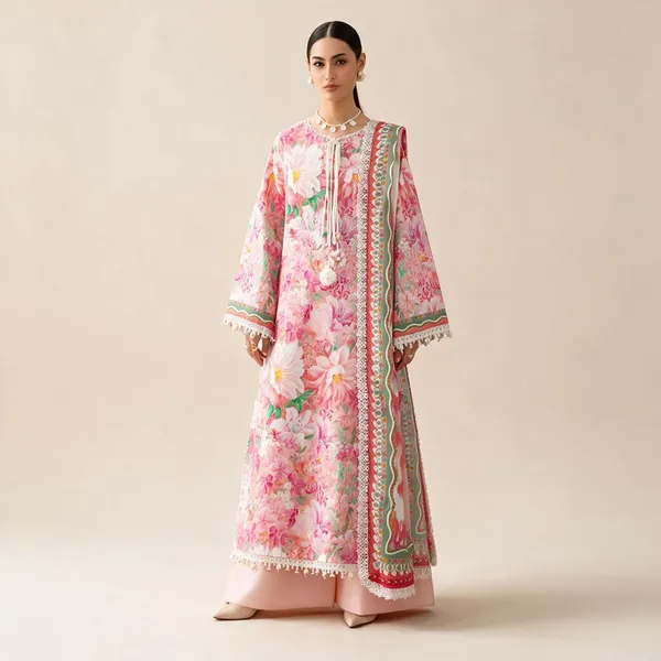Peach_Pink_Lawn_Suit_Set_For_Women