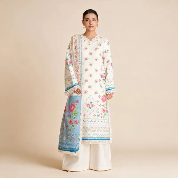 White_Lawn_Suit_Set_For_Women