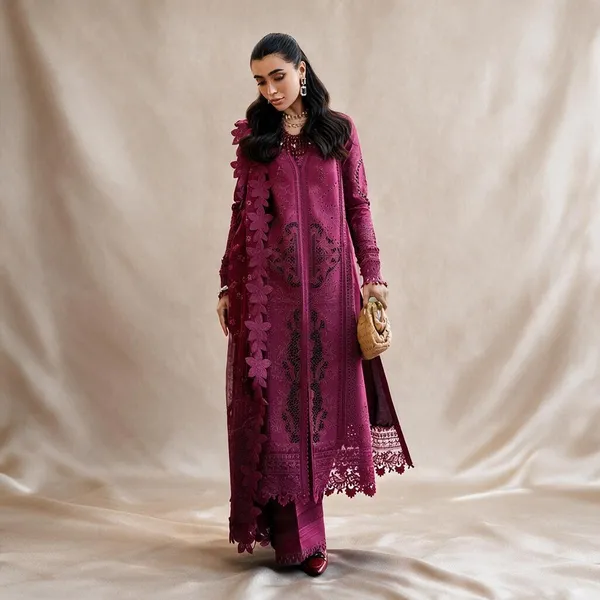 Magenta_Qalamkare_Suit