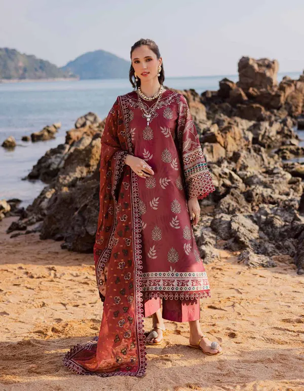 Red_Silk_Suit_Set_For_Women
