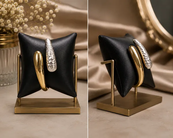 Gold_Silver_Dual_Tone_Alloy_Criss_Cross_Cuff_Bracelet_For_Women