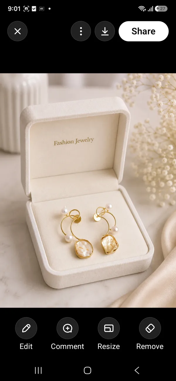 Gold_White_Brass_Mother_Of_Pearl_Drop_Earrings_For_Women
