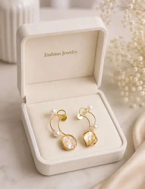 Gold_White_Brass_Mother_Of_Pearl_Drop_Earrings_For_Women