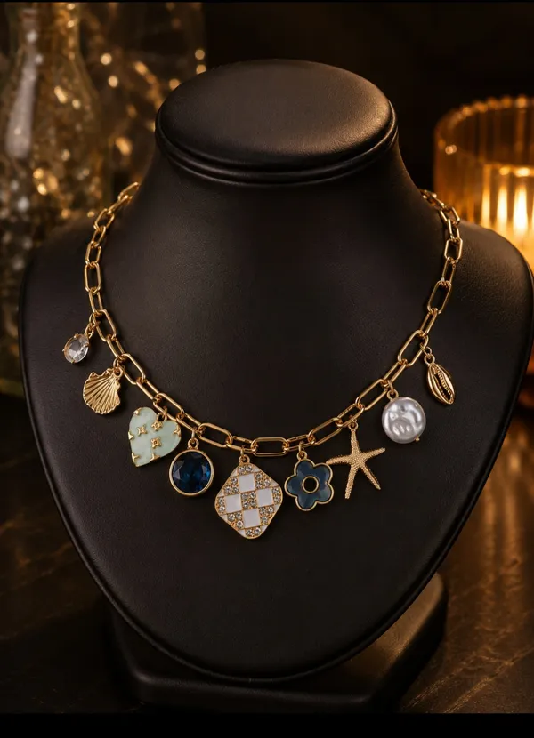 Gold_Alloy_Multicolor_Charm_Necklace_For_Women
