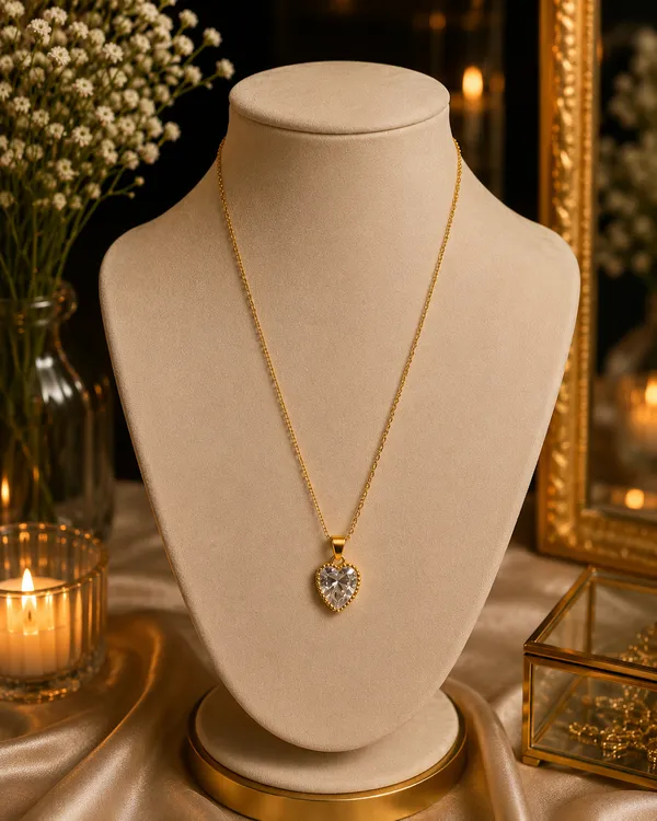Rose_Gold_White_Alloy_American_Diamond_Heart_Pendant_Necklace_For_Women