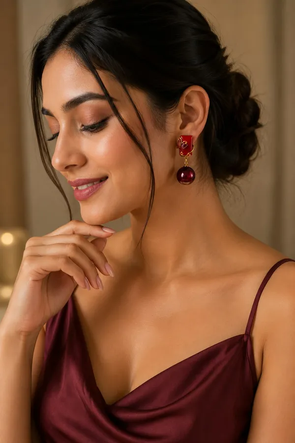 Red_Gold_Alloy_Stone_Statement_Earrings_For_Women