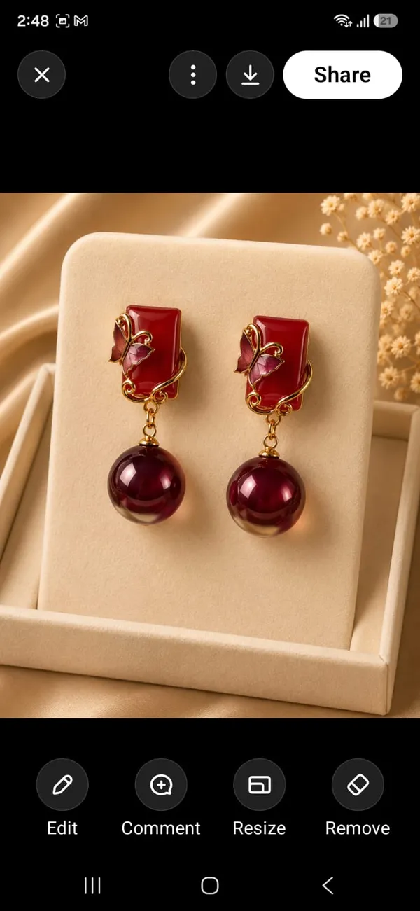 Red_Gold_Alloy_Stone_Statement_Earrings_For_Women