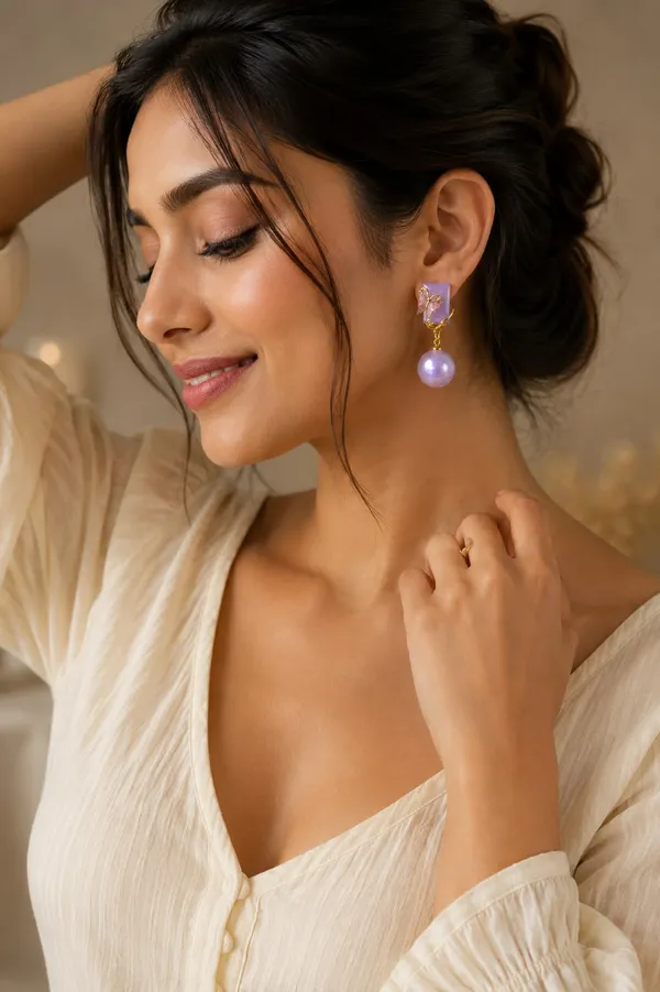 Lilac_Gold_Alloy_Stone_Statement_Earrings_For_Women