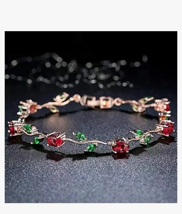 red_green_tulip_bracelet