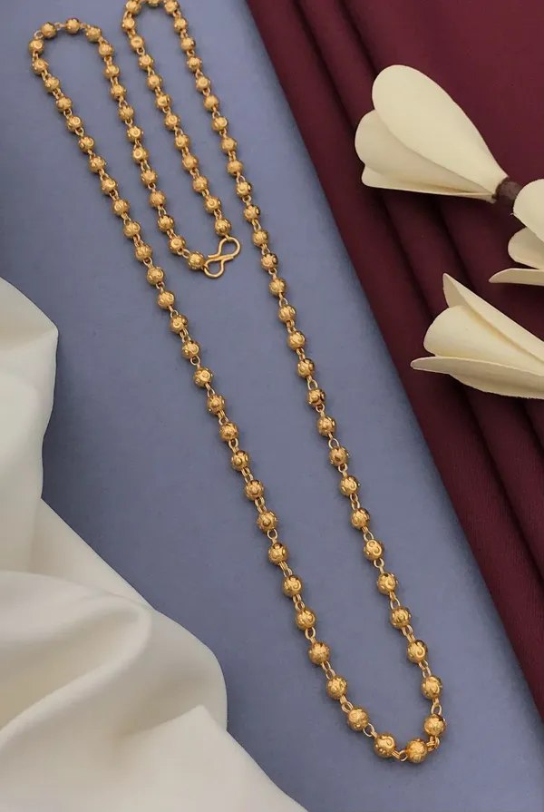 Gold-Tone_Metal_Beaded_Necklace_for_Women