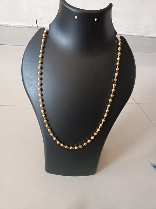 Gold-Tone_Metal_Beaded_Necklace_for_Women