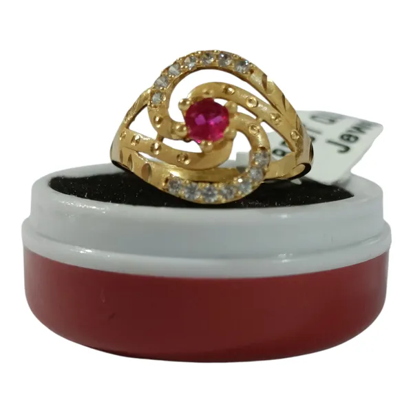 Gold_Tone_Stone_Embellished_Ring_for_Women