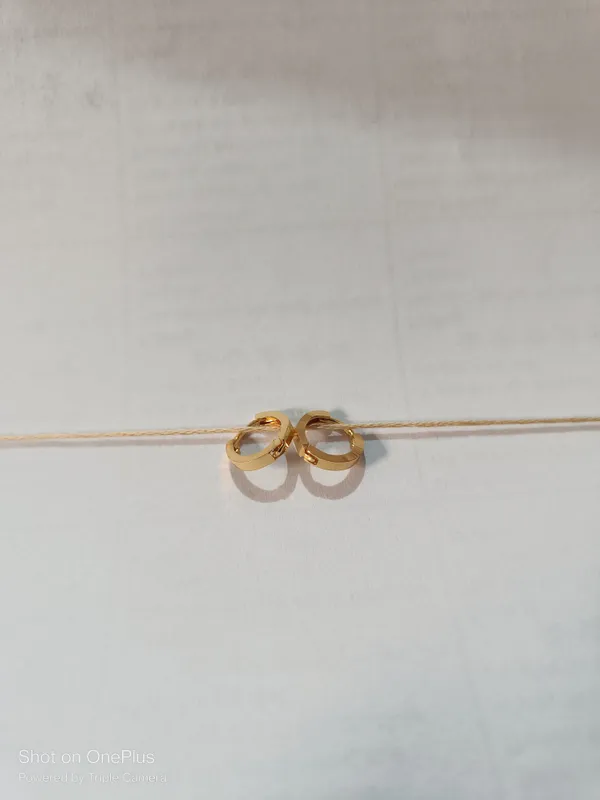 Gold_Tone_Black_Accent_Hoop_Earring_for_Women
