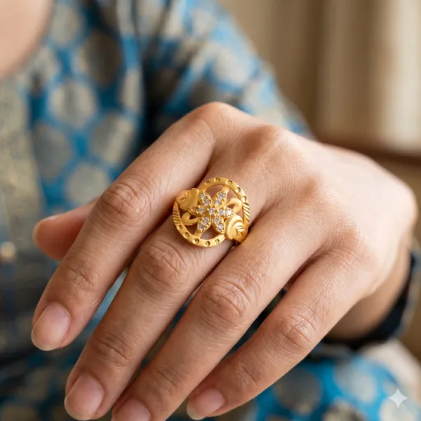 Gold_Tone_Floral_Stone_Studded_Ring_for_Women