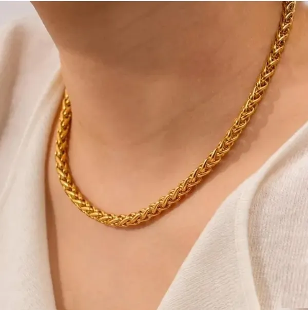 Gold-Tone_Braided_Chain_Necklace_for_Men
