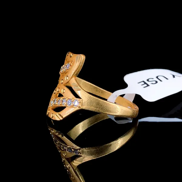 Gold_Plated_Leaf_Design_Ring_for_Women