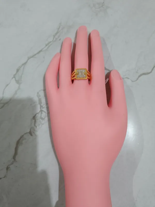 Gold_Tone_Textured_Rectangular_Statement_Ring_for_Men